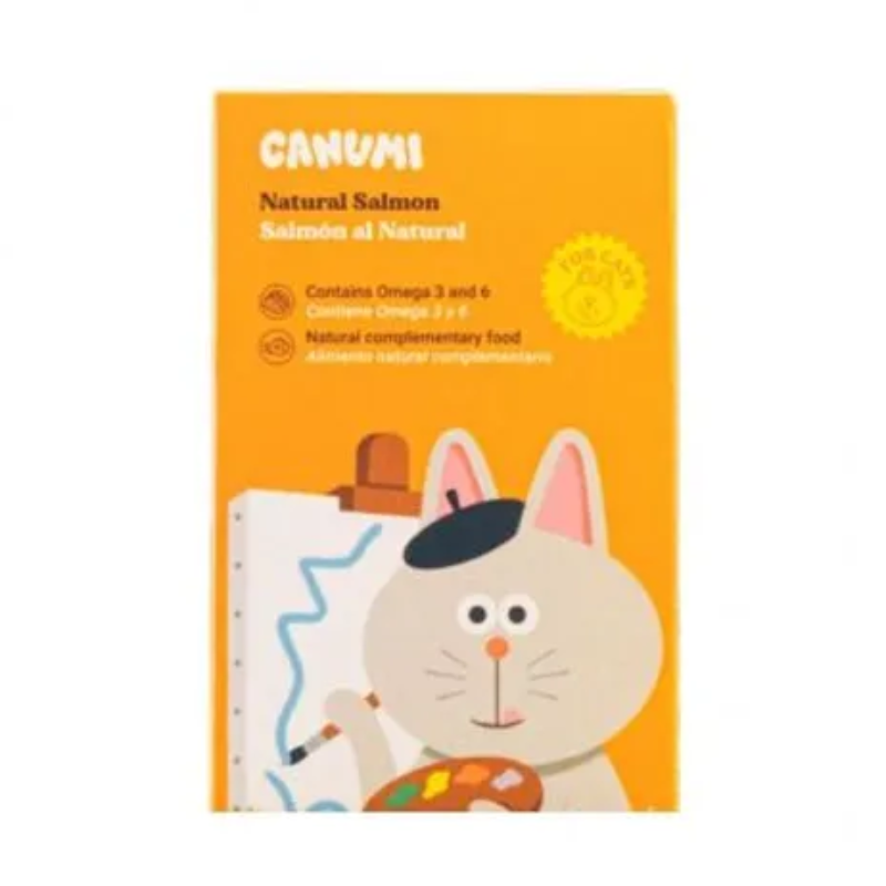 Conserve Canumi pour chat - Saumon