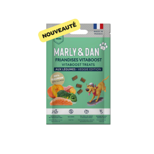 Friandises Vitaboost Légumes pour chien - Format poche - Marly & Dan