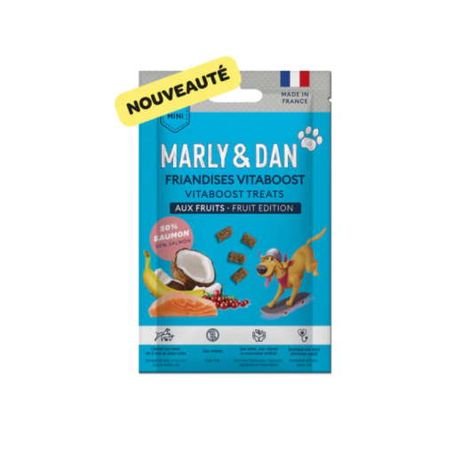 Friandises Vitaboost Fruits pour chien - Format poche - Marly & Dan