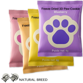 Cookie lyophilisé pour chien et chat - Natural Breed