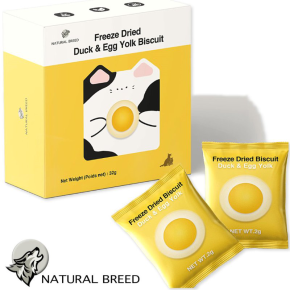 Biscuit lyophilisé pour chat - Natural Breed