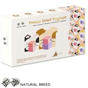 Yogurt lyophilisé pour chien et chat - Natural Breed