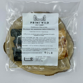 Rouleaux de saumon déshydratés 100% France 100g