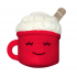 Jouet d'occupation pour chien - Peluche Mug rouge