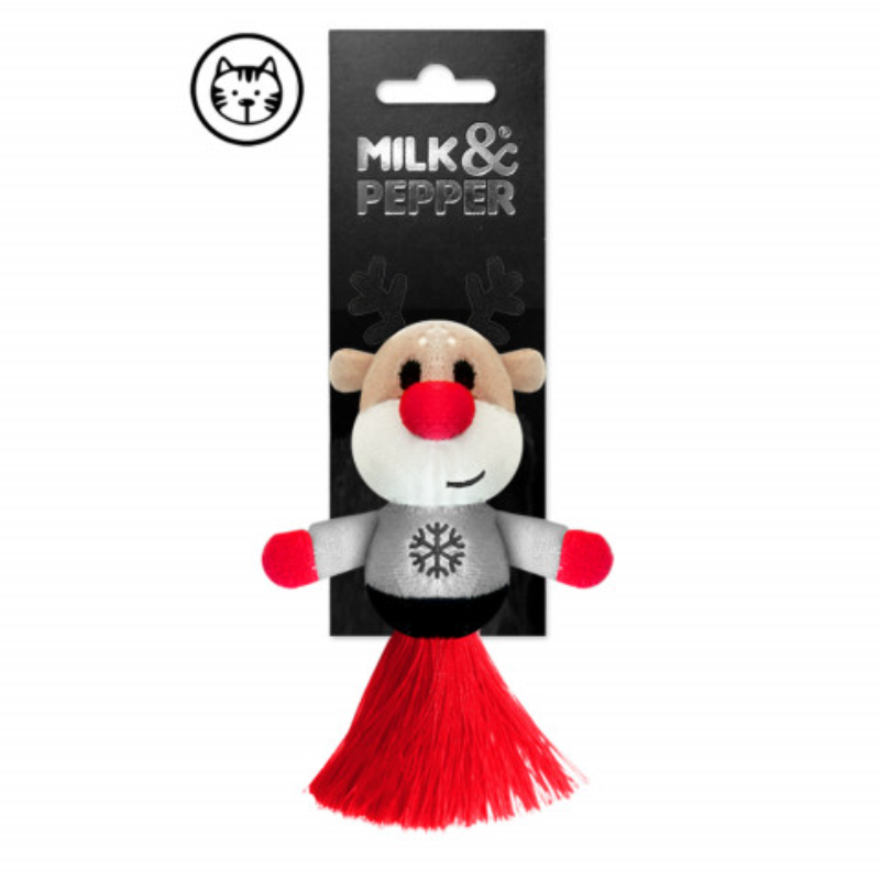 Jouet d'occupation pour chat - Peluche Renne