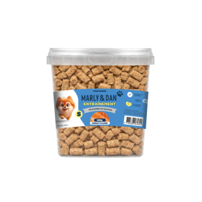 Seau de friandises S au saumon pour chien – Éducation & dressage | Marly & Dan