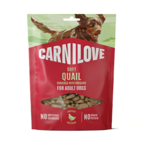 Friandises semi humides Caille & Origan - Carnilove