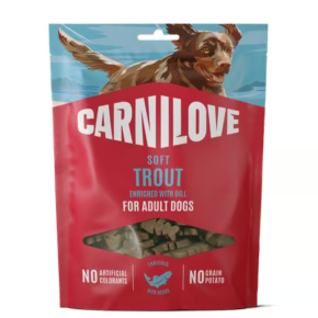 Friandises semi humides Truite & Aneth - Carnilove