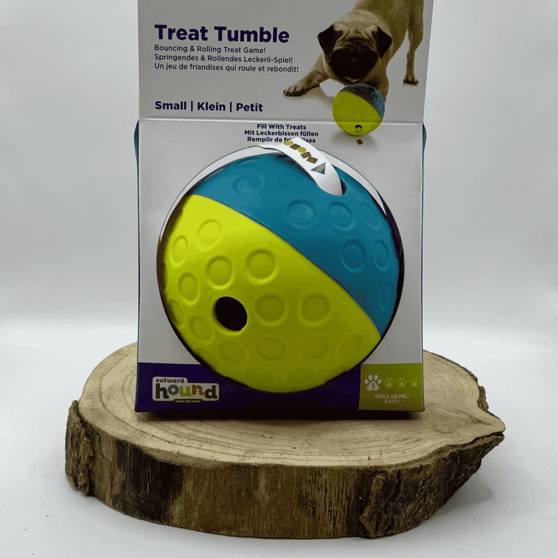 Jeu interactif pour chien - Balle Treat Tumble