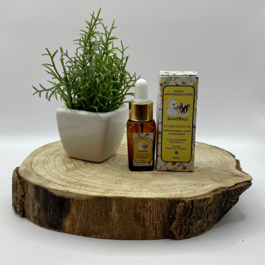 Huile antiparasitaire Dexter & Mango - Elixir Féléfuir