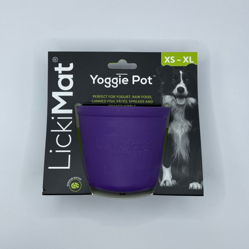 Pot de léchage Lickimat - Yoggie pot