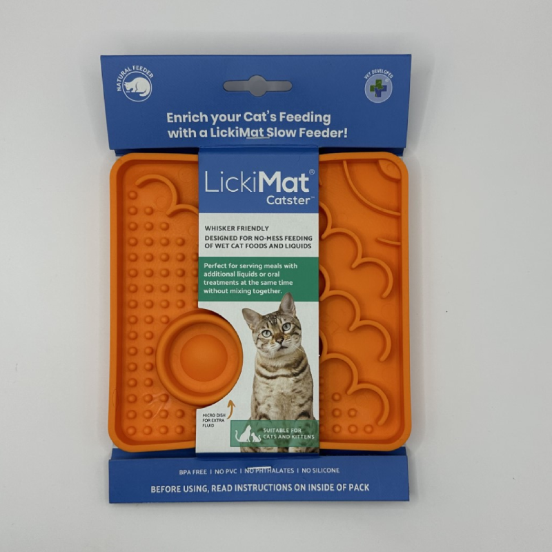 Tapis de léchage Lickimat pour chat - Catster