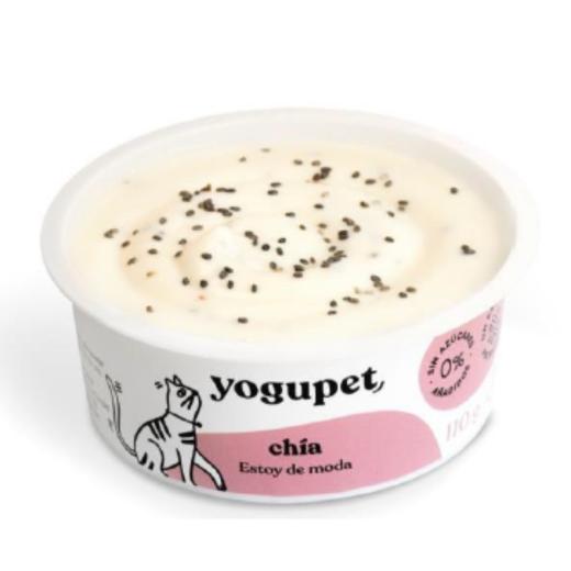 Yaourt pour chat - Graines de chia