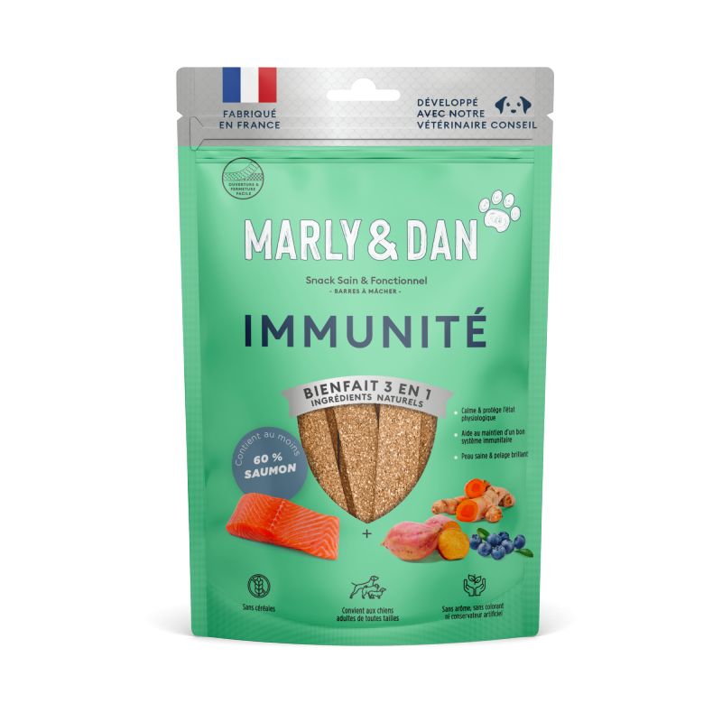 Barres à mâcher Immunité - Marly & Dan