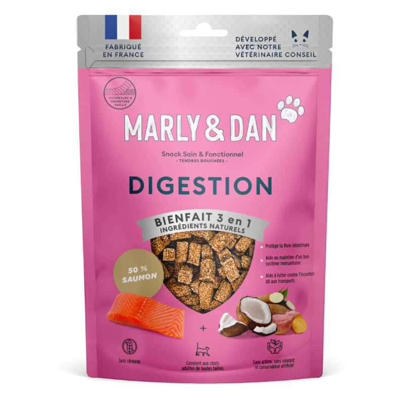 Friandises Digestion pour chat - Marly & Dan