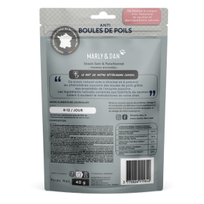 Friandises Boules de poils pour chat - Marly & Dan