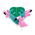 Peluche de fouille pour chien - Monstera