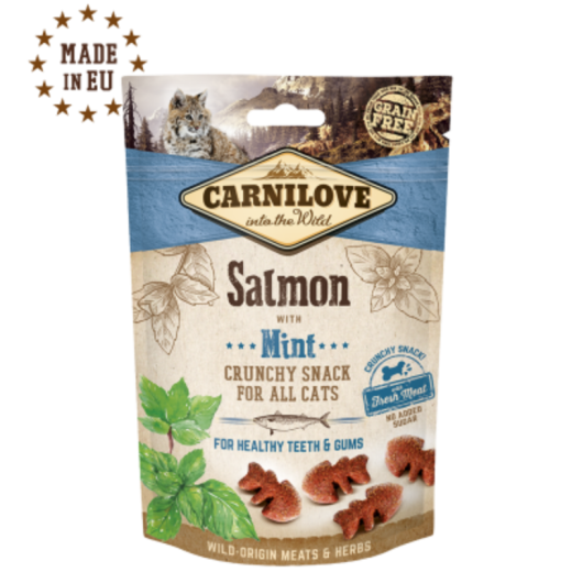 Friandises pour chat Saumon & Menthe - Carnilove