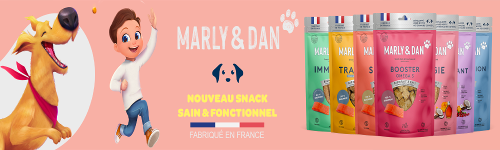 Friandises françaises pour chien Marly & Dan